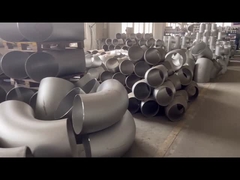 ASME 316Lのステンレス鋼の通された管付属品は肘によってカスタマイズされたサイズを溶接した