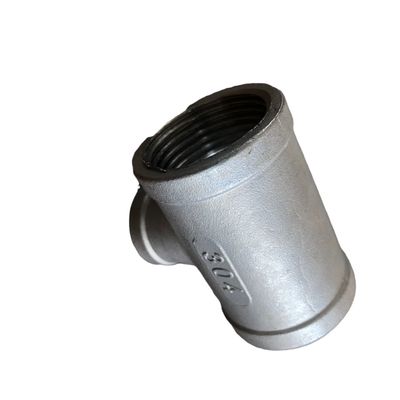 Malleable Iron Seamless Pipe Fittings Galvanized Pipe Thread Tee