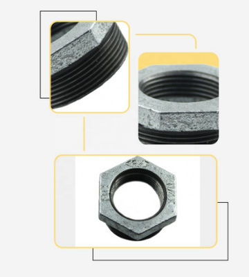 FM Casing Malleable Cast Iron Oil Gas Galvanized Seamless Pipe Fittings